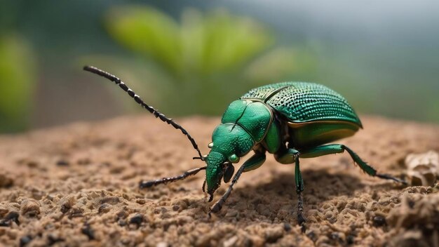 Photo weevil life in nature