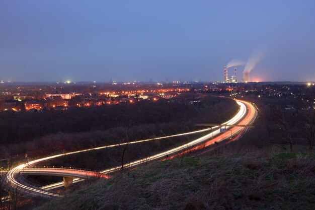 Weg Met Lichte Slepen