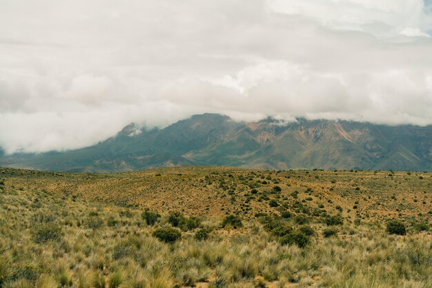 weg naar het anorama van de Cerro de los 14 Colores Jujuy Argentinië