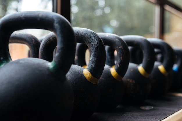 Weight in gym room