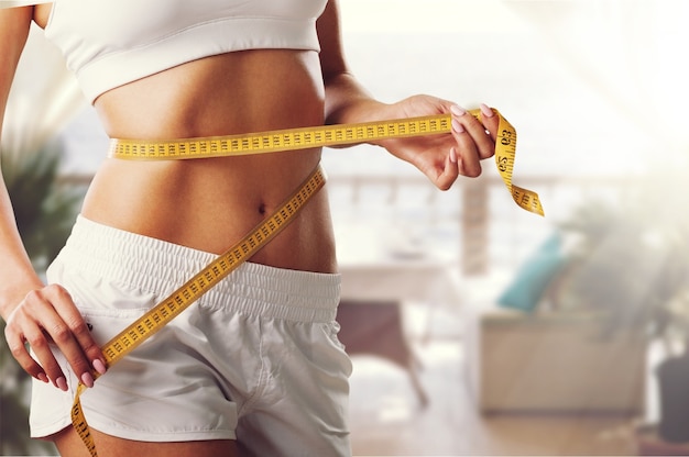 weight loss, slim body, healthy lifestyle concept.
