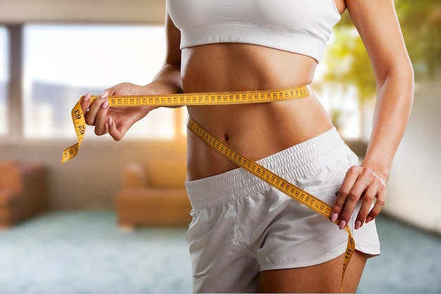 weight loss, slim body, healthy lifestyle concept.