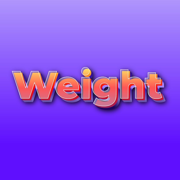 重量テキスト効果 JPG グラデーション紫色の背景カード写真