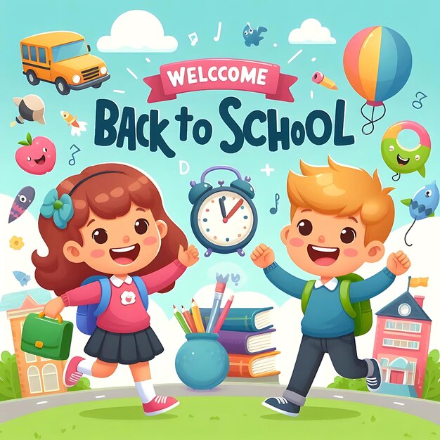 Photo welcome back to school