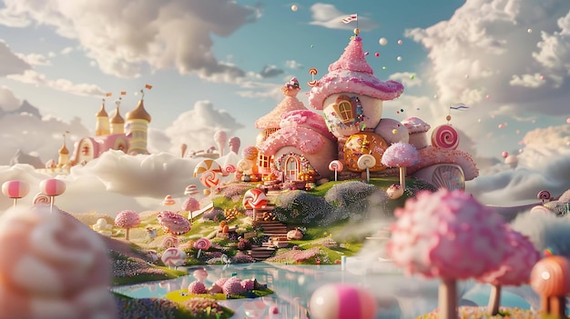 Welcome to Candyland where everything is made of sugar and spice and dreams come true