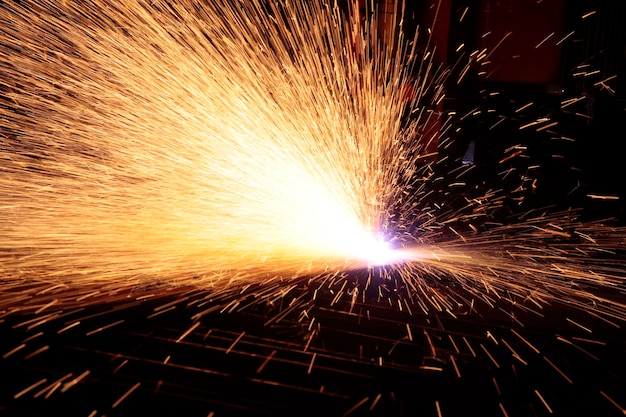 welding sparks