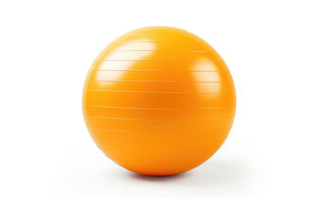 Wellness Ball on White Background