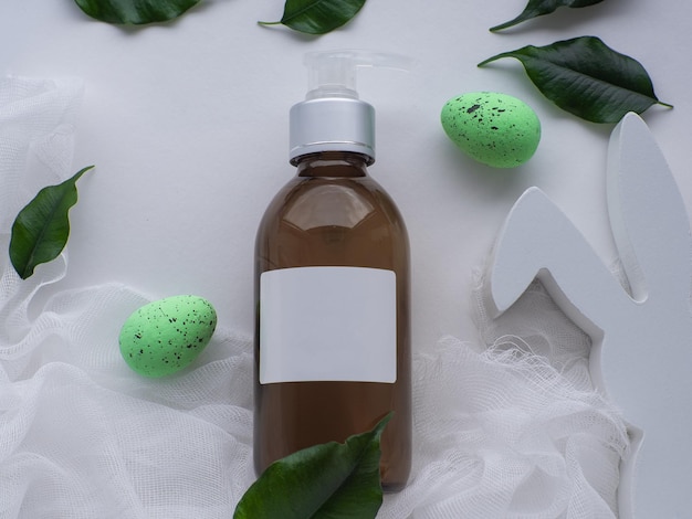 Wellness and beauty easter concept