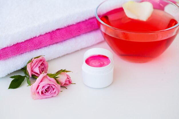 Wellness Products and Cosmetics. Bath-day Ingredients For Spa Treatments Soap