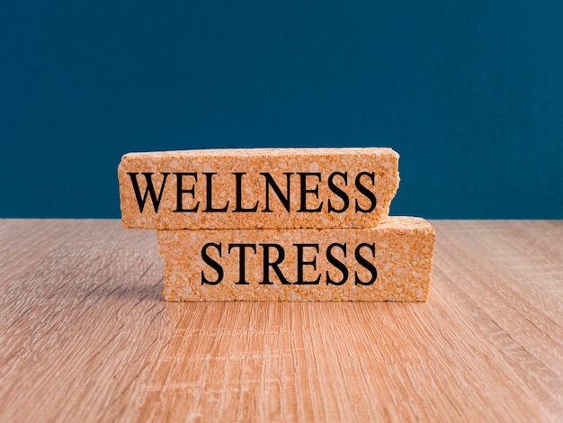 Wellness stress symbool