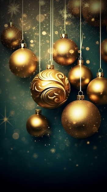 Wenskaart concept voor sjabloon banner poster vakantie ontwerp met prachtige kerstversiering wensen een prettige kerstachtergrond en achtergrond winterseizoen en gelukkig nieuwjaar portret