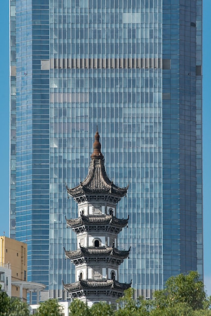 Wenzhou Stadslandschap Straatzicht