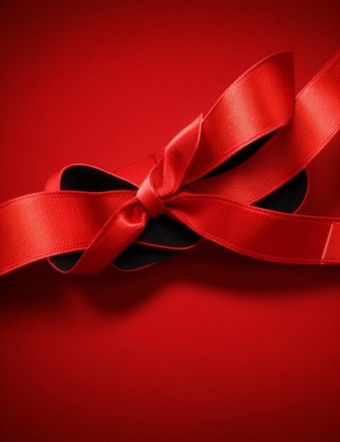 wereld aids dag banner hd rood lint aids