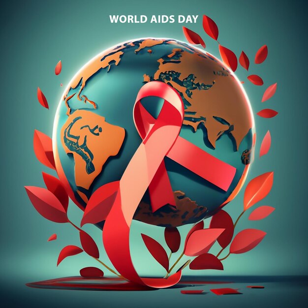 Foto wereld aids dag social media post