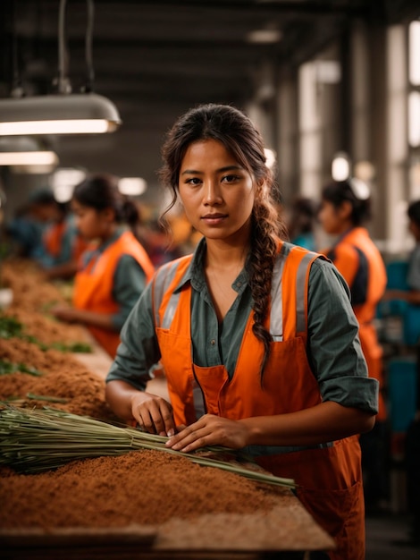 Wereld Arbeidersdag werkende vrouwen