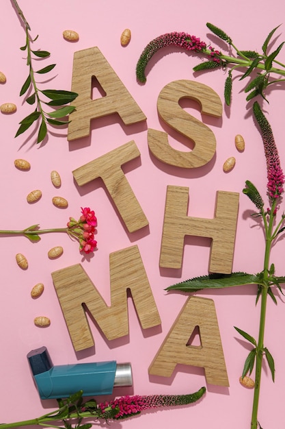 Wereld Astma Dag concept van allergiezorg Astma