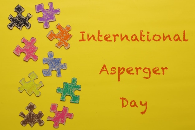 Wereld Autism Awareness Day of wereld asperger dag geestelijke gezondheidszorg achtergrond concept