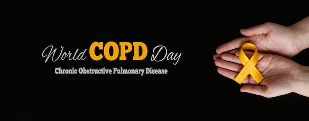 Wereld COPD-dag Medische campagne tegen chronische obstructieve longziekte in november