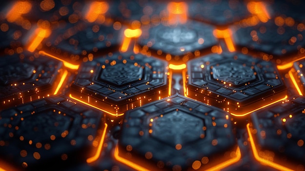 wereld futuristische hightech corporate business technologie achtergrond
