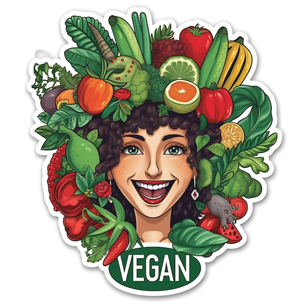 Foto wereld veganistische dag wereldvoedseldag concept achtergrond wereld veganistische dag of gezond eten concept