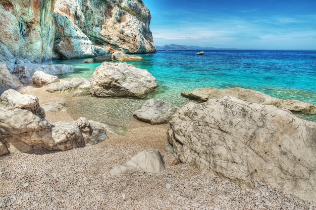 Wereldberoemde Cala Mariolu in Sardinië Italië