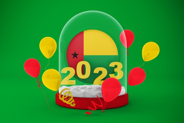 Wereldbol Guinee-Bissau 2023