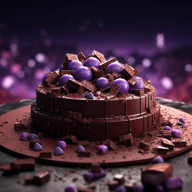 Wereldchocoladedag illustratie heerlijke chocolade realistische chocolade