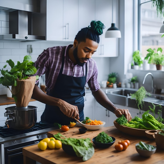 Wereldveganendag Ai gegenereerd