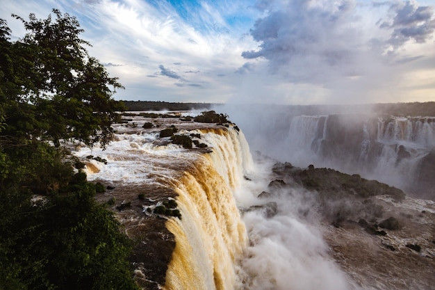 Wereldwijd bekende iguassu-watervallen