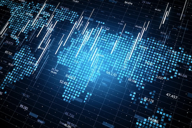 Wereldwijde zakelijke en handelsachtergrond