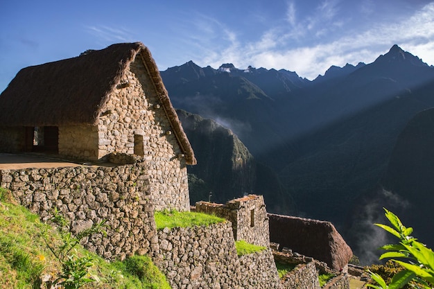 Wereldwonder Machu Picchu in Peru