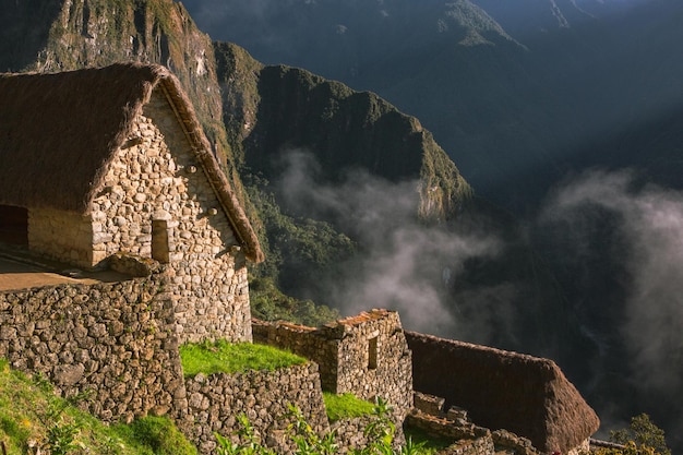 Wereldwonder Machu Picchu in Peru