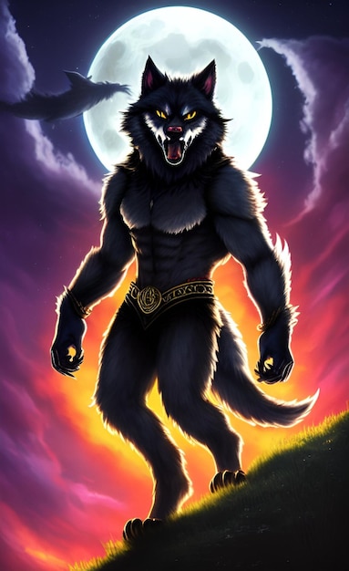 werewolf art