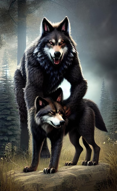 werewolf art