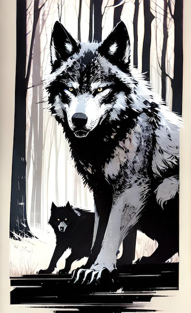 werewolf art