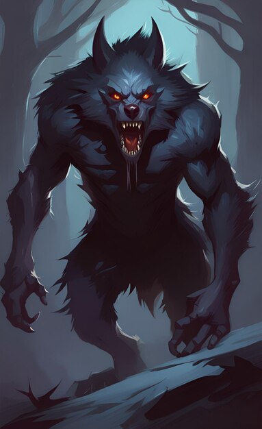 Photo werewolf art