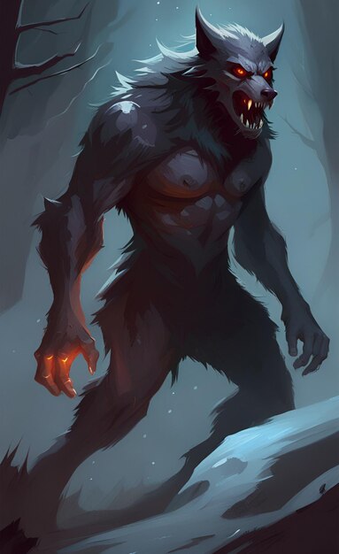 werewolf art