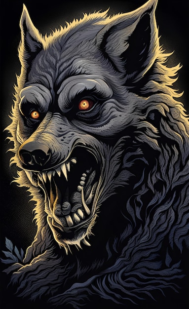 werewolf art