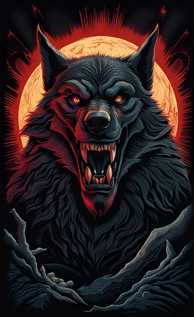 werewolf art