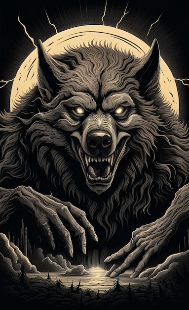 werewolf art