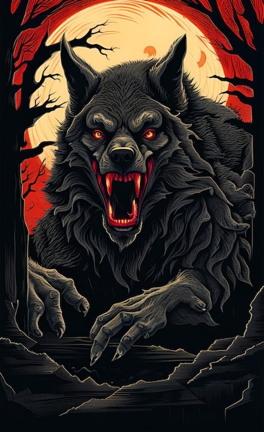 werewolf art