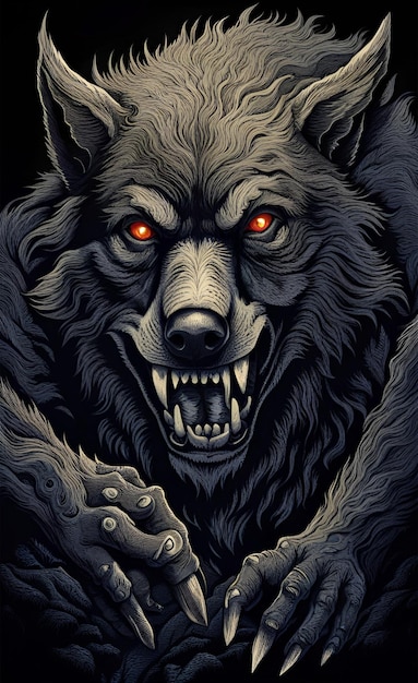 werewolf art