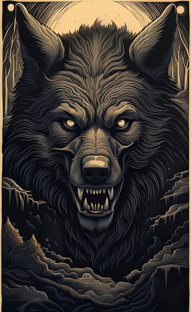 werewolf art