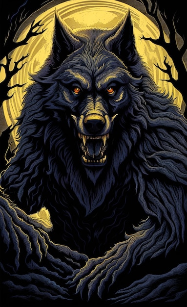 werewolf art