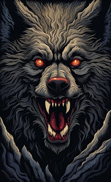 werewolf art