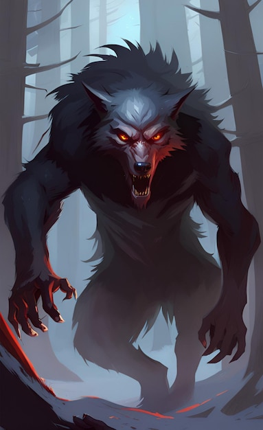 werewolf art