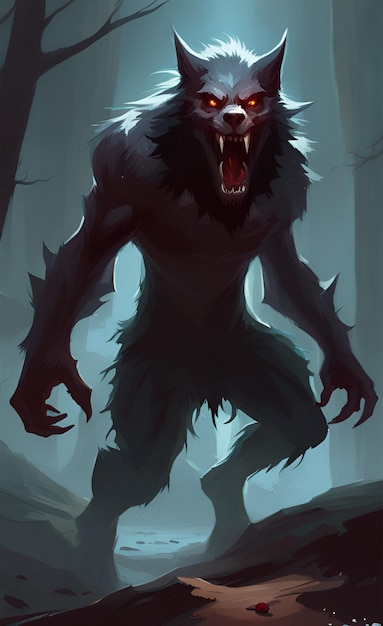 werewolf art