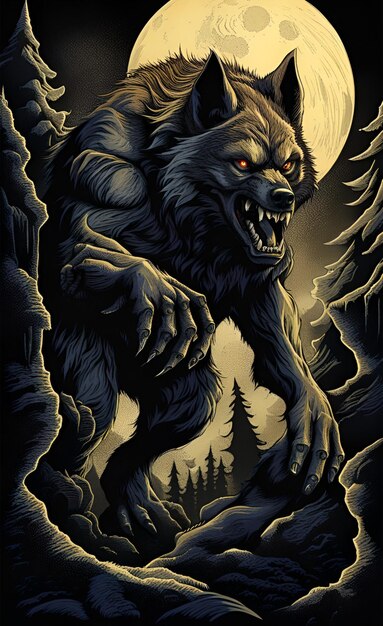 werewolf art