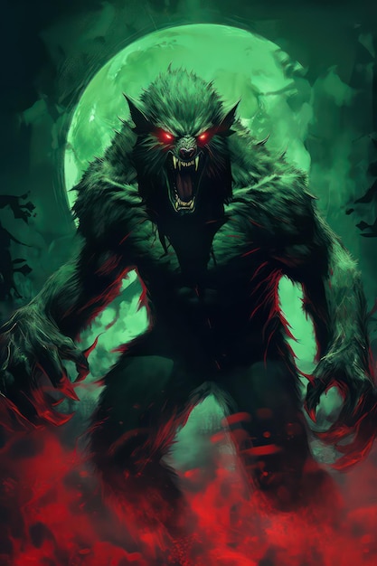 werewolf the beast with anger