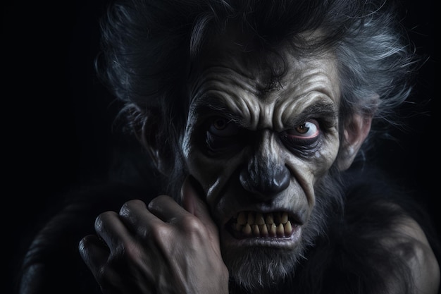 Werewolf man Generate Ai